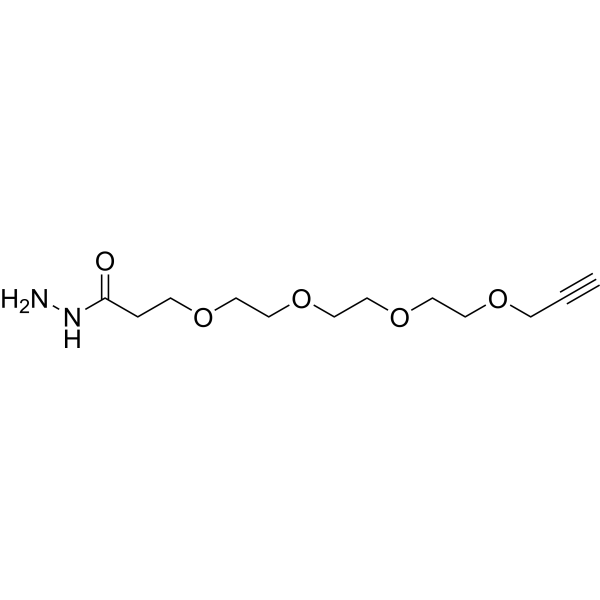 Propargyl-PEG4-hydrazide